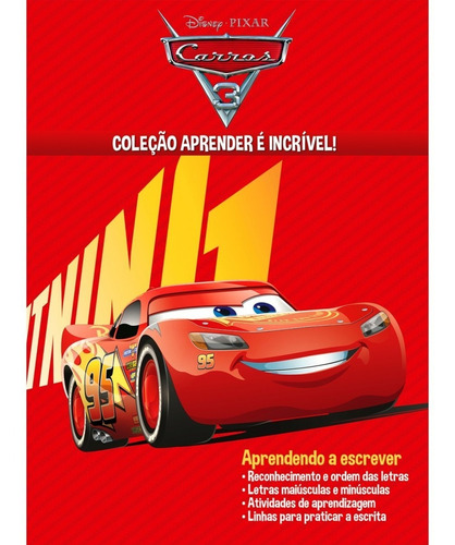 Kit 4 Livros Infantis Aprender É Incrível Personagens Disney