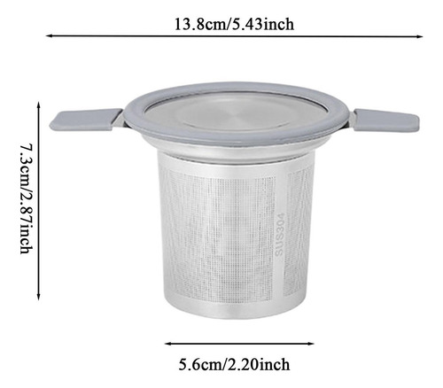 Filador De Té Inoxidable Infusor De Té De Acero Inoxidable T