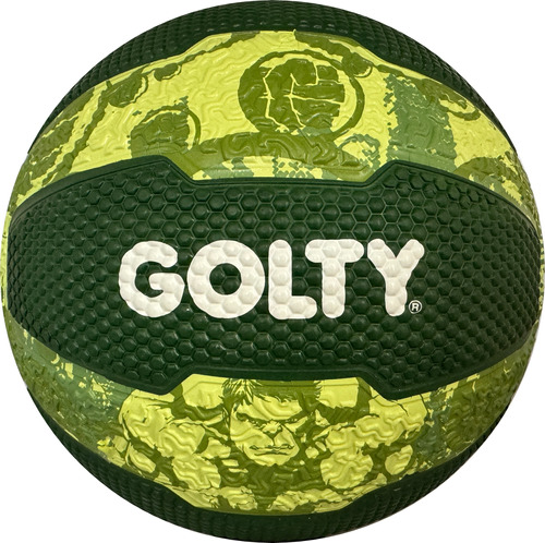 Balón De Baloncesto Golty #7 Competencia Hulk. 