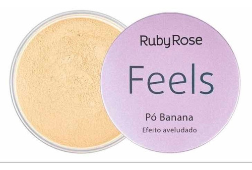 Imagem 1 de 4 de Pó Banana Feels Efeito Aveludado - Ruby Rose