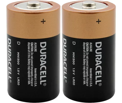 Pilas Tipo D Lr20 Duracell