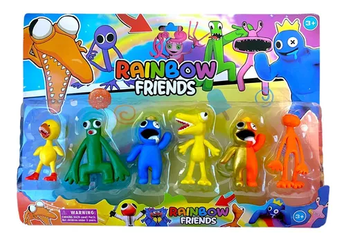 Bonecos Rainbow Friends Babão Red Green Jogo Roblox - Kids Think