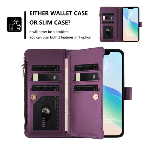 Funda De Piel Tipo Cartera Con Tapa Para Vivo V40 Se V40 Pro V40 Lite