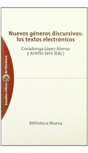 Nuevos Generos Discursivos  Los Textos E - Lopez Alonso/s  