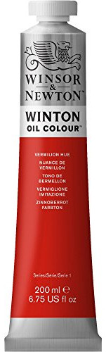 Pintura Al Oleo Winsor & Newton Winton 200ml Vermilion Hue