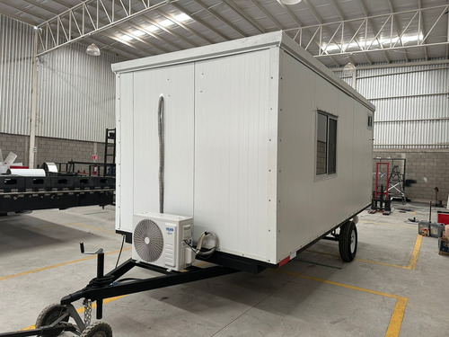 Oficina Móvil Caseta Móvil Multypanel Con Baño 8x24 2x6 Mts