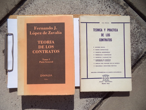 Teoria De Los Contratos - Lopez De Zavalia - Rocca