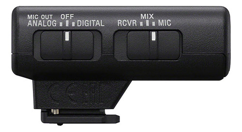 Microfono Inalambrico Bluetooth Para Camara Sony Ecm-w2bt Color Negro