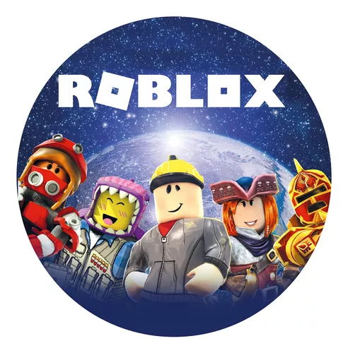 Arte Digital Painel Redondo Roblox