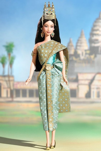 Barbie Collector Doll World Princess Cambodia Oriental Asia 
