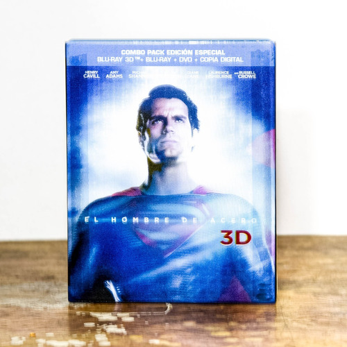 El Hombre De Acero / Man Of Steel (3d) | Blu-ray  - Dvd