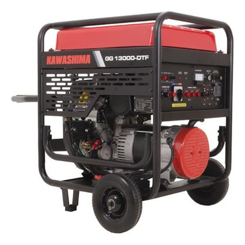 Gerador Gasolina 13000w Trifasico 380v Kawashima Gg 13000dtf