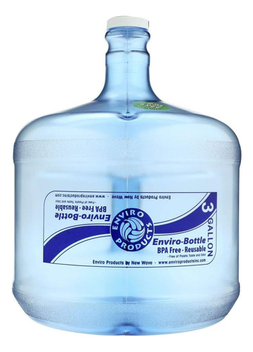 New Wave Enviro Products Botella Tritan Sin Bpa, 3 Galones