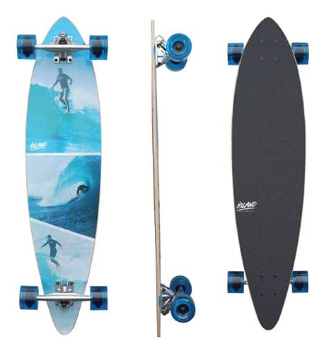 Island Skate 38  Pintail Longboard Skateboard | Longboa...