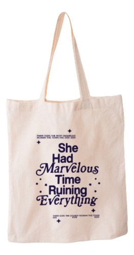 Bolsa De Tela Lienzo Tote Bag Taylor Swift Marvelous