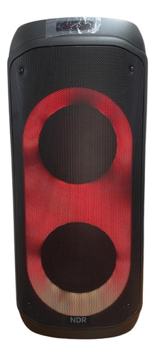 Parlante Powerful Bass Boost Ndr-810 Microfono Karaoke Color Negro