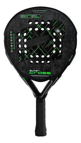Paleta Padel Cross Black New - Royal Padel Color Negro