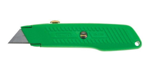 Cuchillo Retractil 3 Hojas Interlock (10-179), Stanley Color Verde Lima