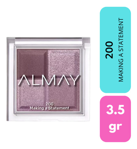 Almay Pequeña Paleta De 4 Sombras Nouveau