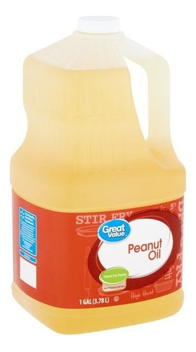 Aceite De Cacahuate Great Value 1 Gal