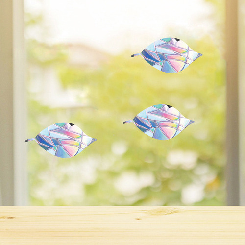 Pegatina De Vidrio Con Forma De Prisma Arcoíris Para Ventana