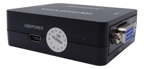 Conversor De Vga A Hdmi (h-h) + Audio Portable Teknitek