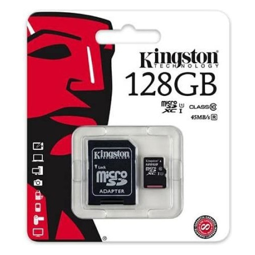 Memoria Micro Sd 128gb Con Adaptador. Kingston