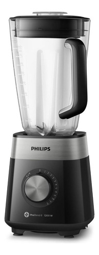 Licuadora Philips Hr2242/91 (vaso De Vidrio) Color Negro