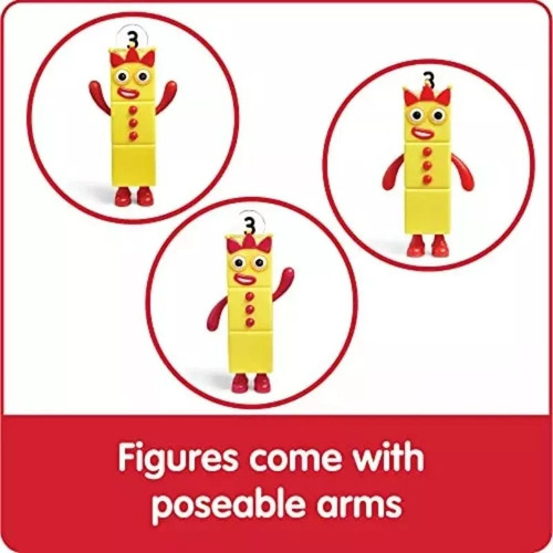 Numberblocks Hand2mind Friends De Una A Cinco Figuras Acción