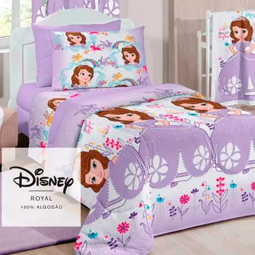 Jogo De Cama Princesinha Sofia