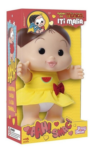 Imagem 2 de 5 de Kit Bonecos Turma Da Monica - Iti Malia - 2 Peças