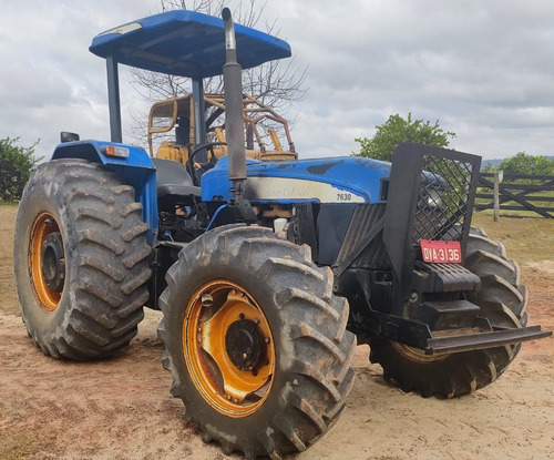 Trator New Holland 7630 Ano 2009