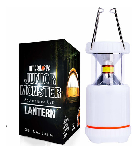 Internova Junior Monster Camping Farol Ultra Brillante