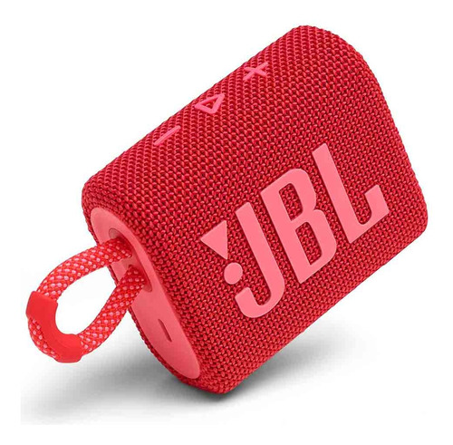 Parlante Bluetooth Jbl Go 3 Rojo Ip7 Circuit Shop