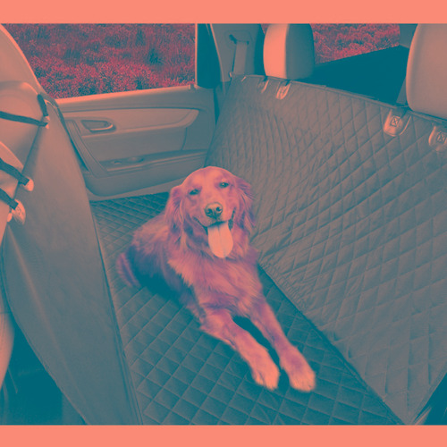 Perro Asiento Cubierta Coche Suv Mascotas Hamaca Impermeable