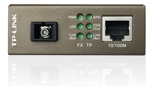 Imagen 4 de 7 de Conversor De Media Tp-link Mc112cs Wdm 10/100 Mbps