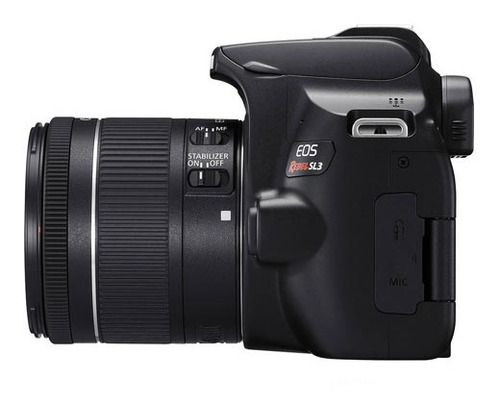 Câmera Canon Dslr 24.1mp, 3 Gravação Full Hd - Ef-s 18-55mm