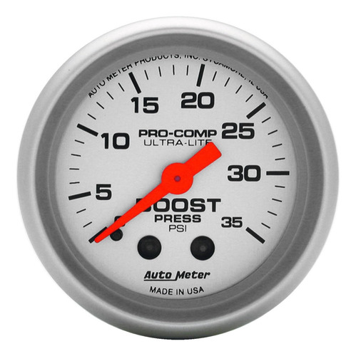 Auto Meter 4304 Ultra-lite - Medidor De Impulso Mecánico Reg