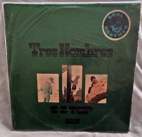 Disco Vinilo Zz Top Tres Hombres Argentina C/ Sticker