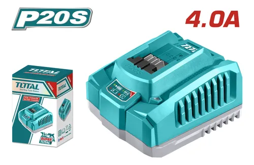 Cargador Rapido Inteligente 20v Total Tfcli20411 Lachispa