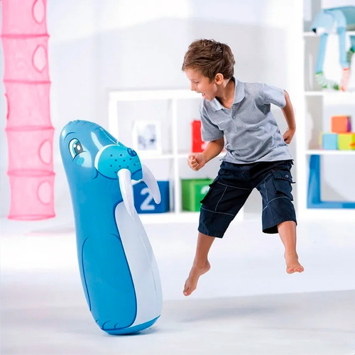 Imagen 3 de 7 de Involcable Punching Inflables Infantil Didactico Focas