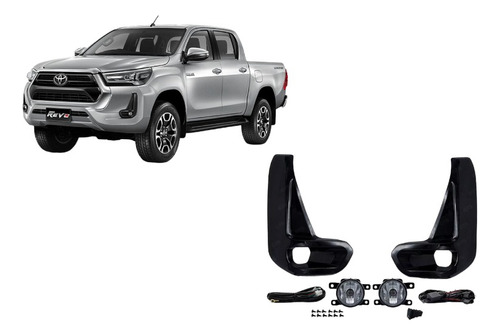 Kit Neblineros Toyota Hilux Revo 2023