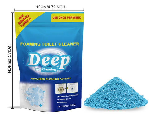Limpieza Potente De 2 Piezas Con Limpiador De Inodoros, Baño
