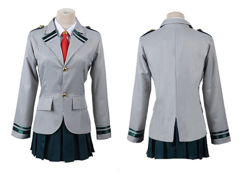Cosplay Del Uniforme Escolar My Hero Academia Ochaco Uraraka