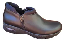 Comprar Botas Mujer Cuero Vacuno Botinetas Borcegos  Mejor Precio