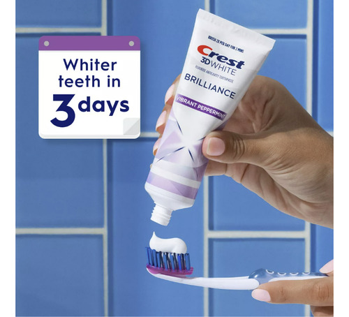 Creme Dental | Crest | 3d White Brilliance | 99g