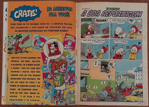 Revista Gibi Hq Tio Patinhas N° 361 Abril (Usado)