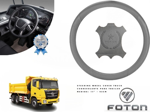 Funda Cubrevolante Trailer Truck Piel Foton 3938 Tolva 2024