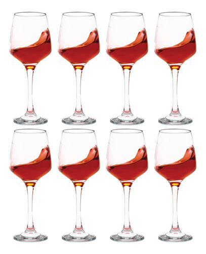 Vikko Copas De Vino Juego De 8 Copas De Vino Tinto Copa De
