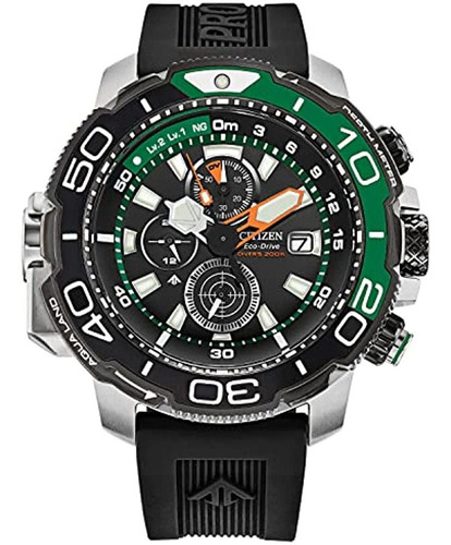 Citizen Men's Promaster Aqualand Reloj De Buceo Eco-drive De